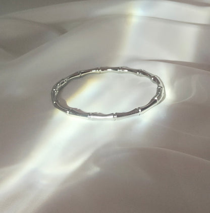 bracciale bambù in acciaio inossidabile